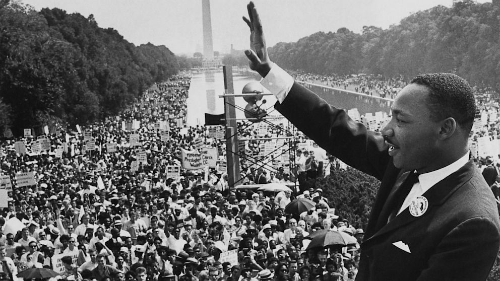 سخنرانی مارتین لوتر کینگ جوان در مقابل 250 هزار نفر | واشنگتن