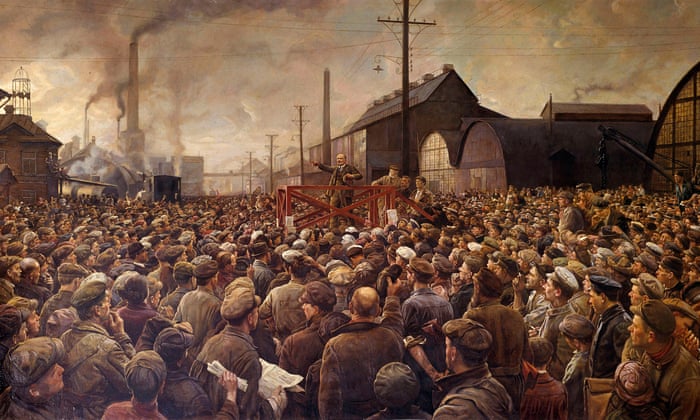 کمونیستی روسیه در اکتبر ۱۹۱۷ از زبان تروتسکی