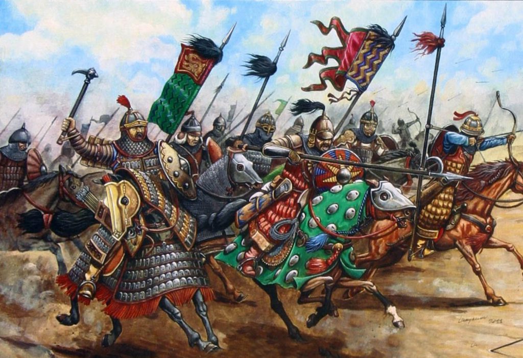 حمله مغول ها به مردم