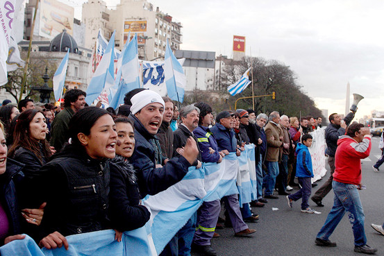 اعتراض به خصوصی سازی آب در آرژانتین