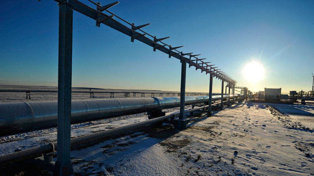 انتقال گاز روسیه به اروپا