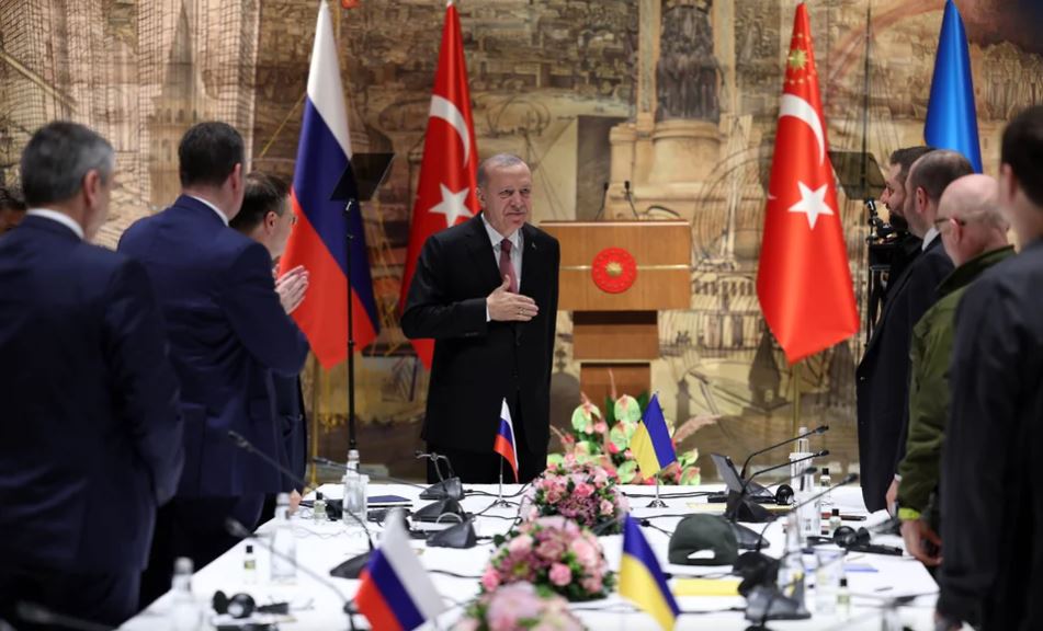 مذاکرات استانبول برای جنگ روسیه و اوکراین