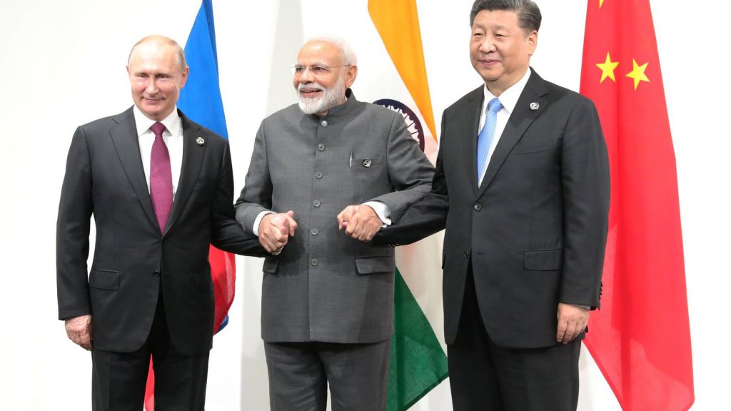 هند و چین شرکای جدید روسیه