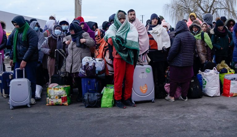 پناهجویان اوکراینی در لهستان
