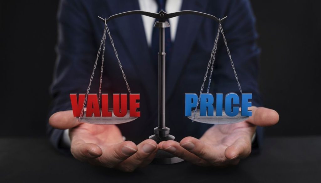 شما چگونه ارزش کالای خود را تعیین می کنید