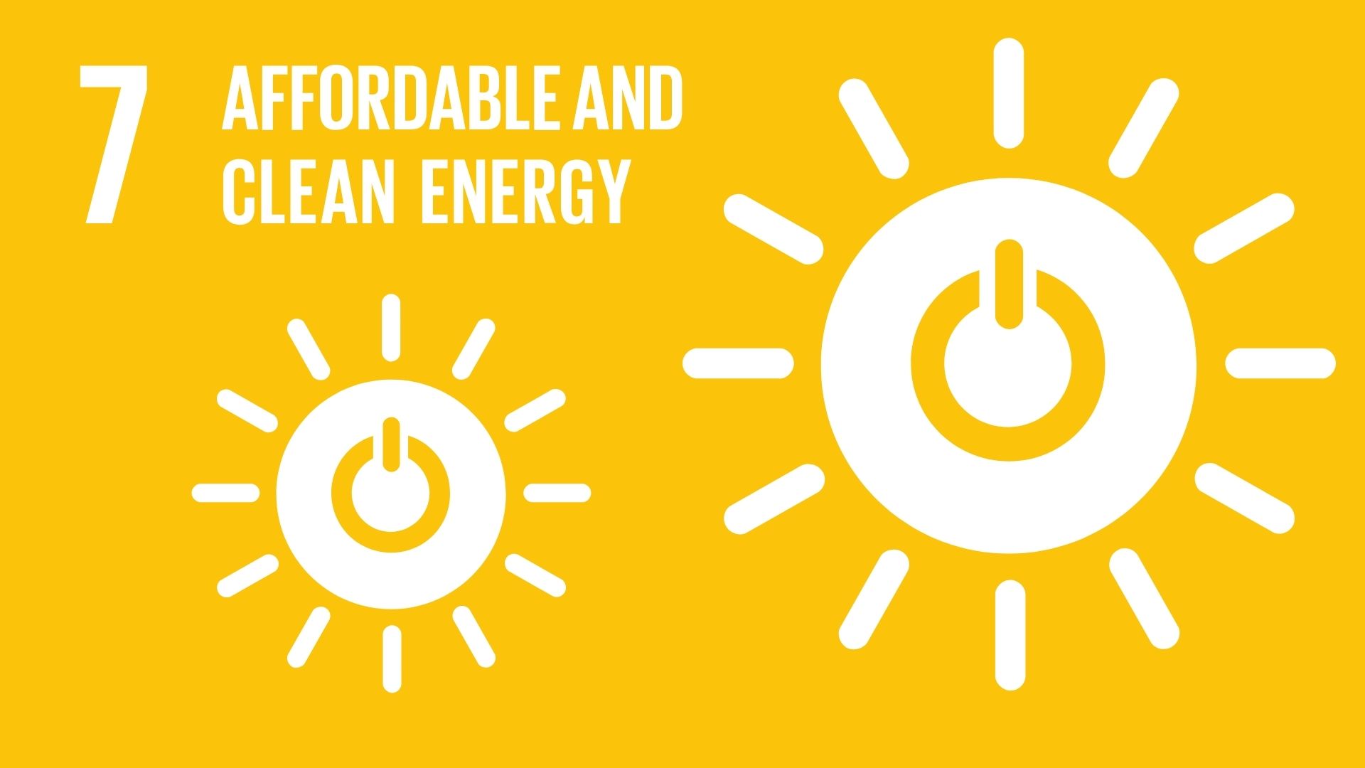 sdgs- Ensure access to affordable, reliable, sustainable and modern energy for all