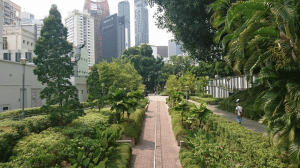 green spaces of cities