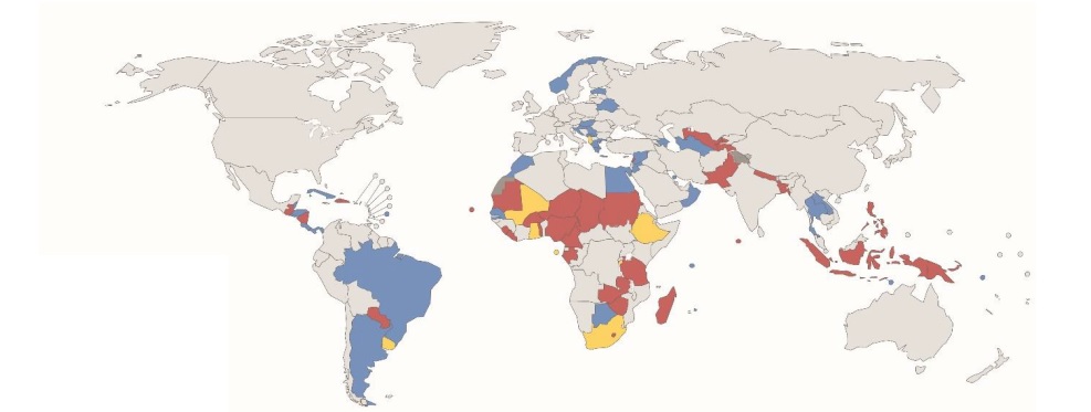 وضعیت کشورها در تحقق اهداف توسعه پایدار آب 2023