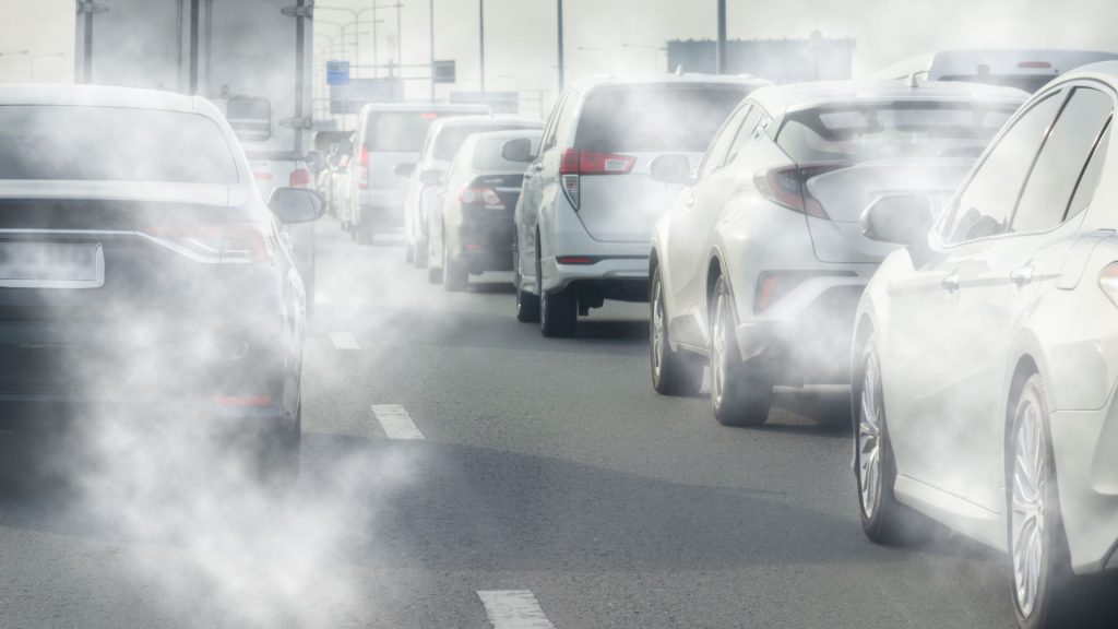آلودگی هوا ناشی از خودروهای شهری